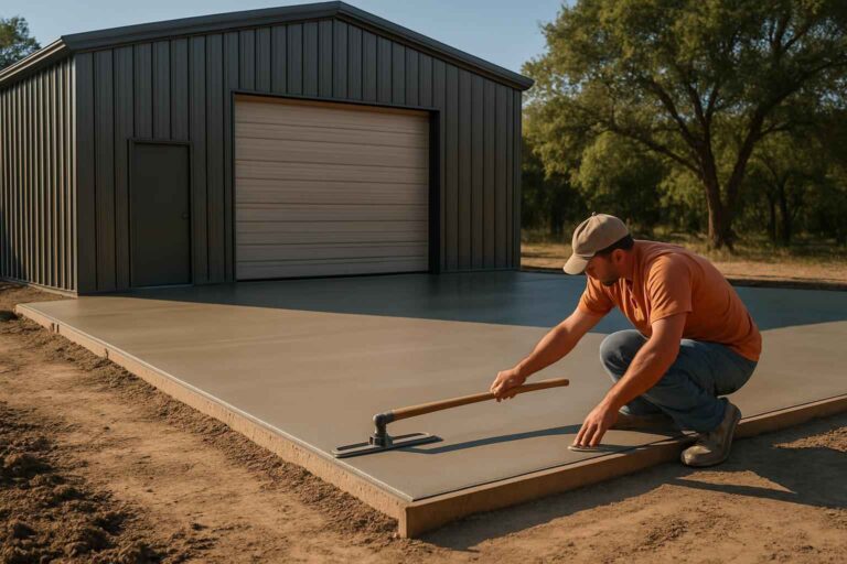 apron slab installation service in cottonwood shores tx