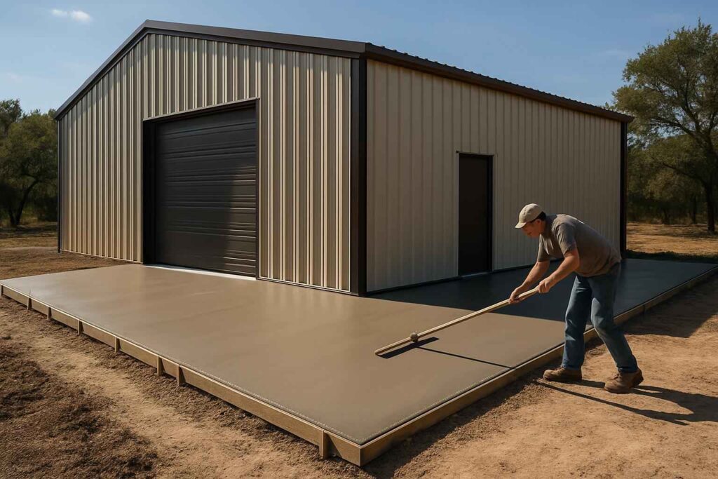 apron slab installation service in medina tx