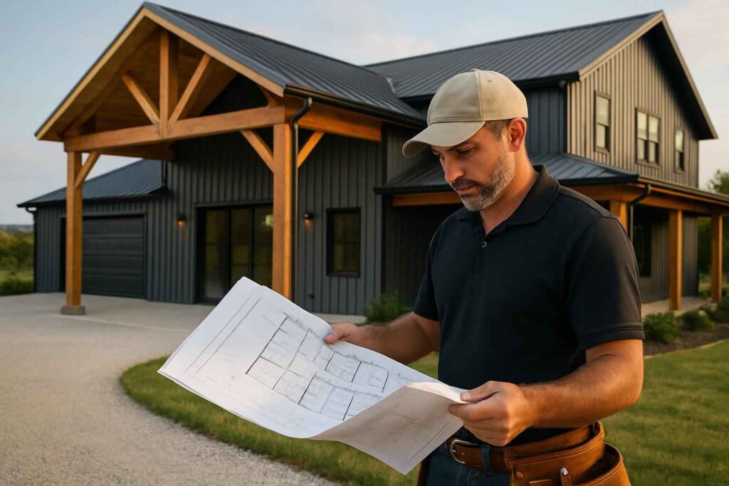 barndominium floor plan service in horseshoe bay tx