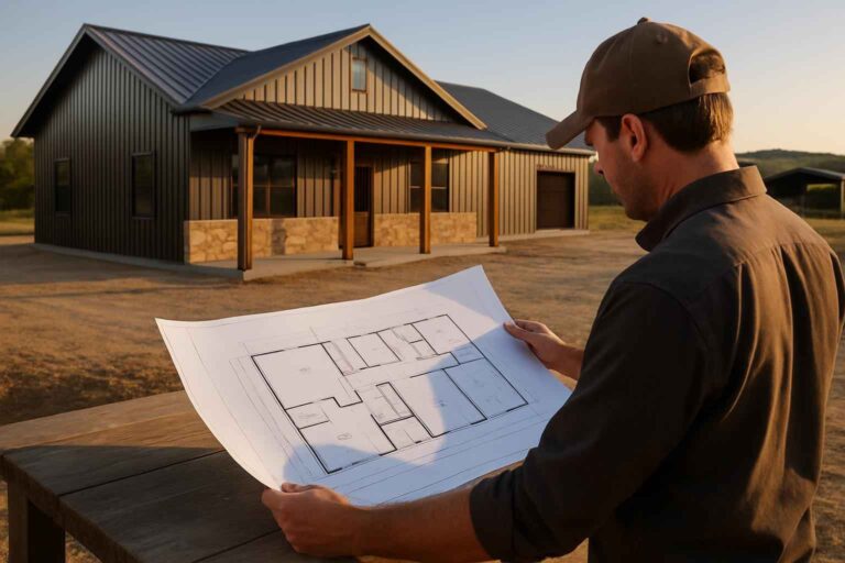 barndominium floor plan service in medina tx