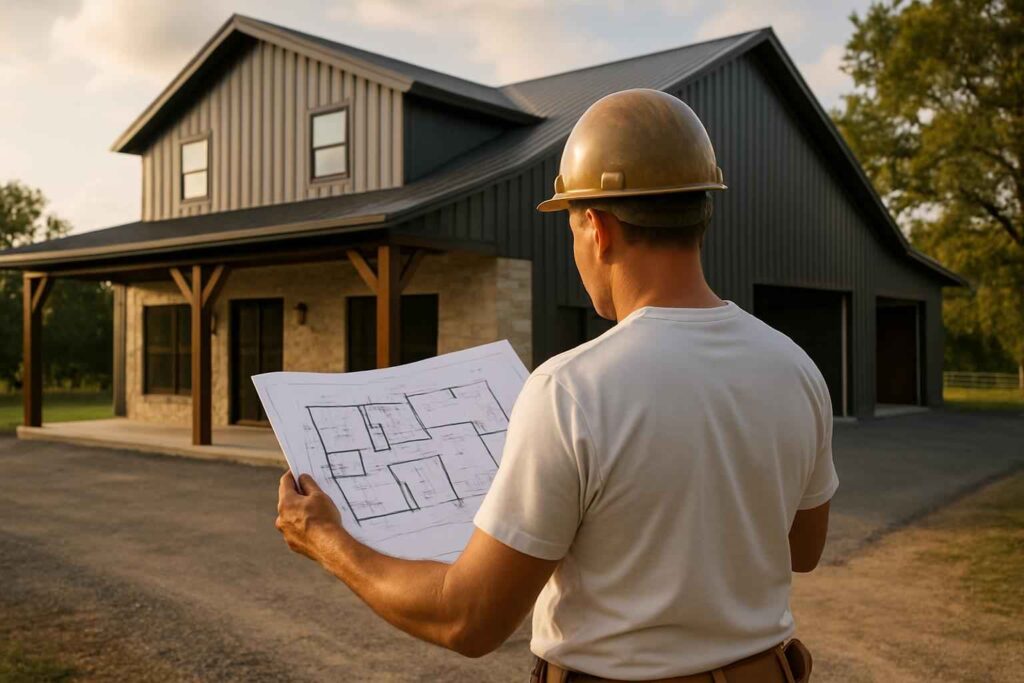 barndominium floor plan service in pipe creek tx