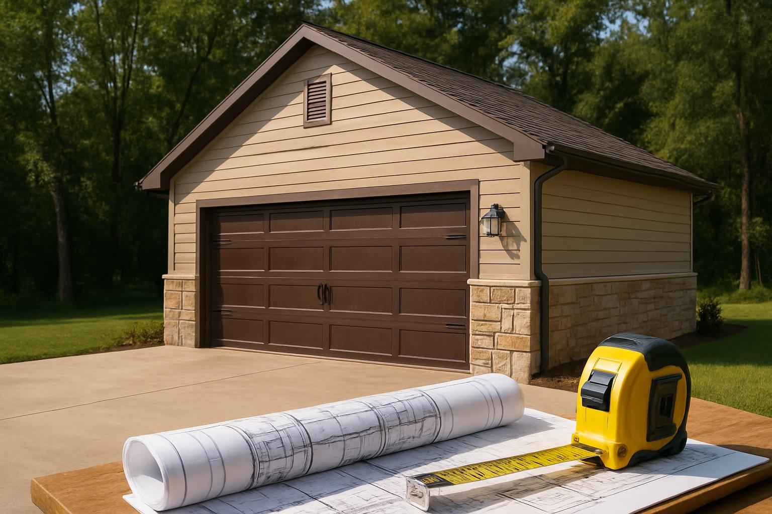 garage build cost estimate in kingsland tx