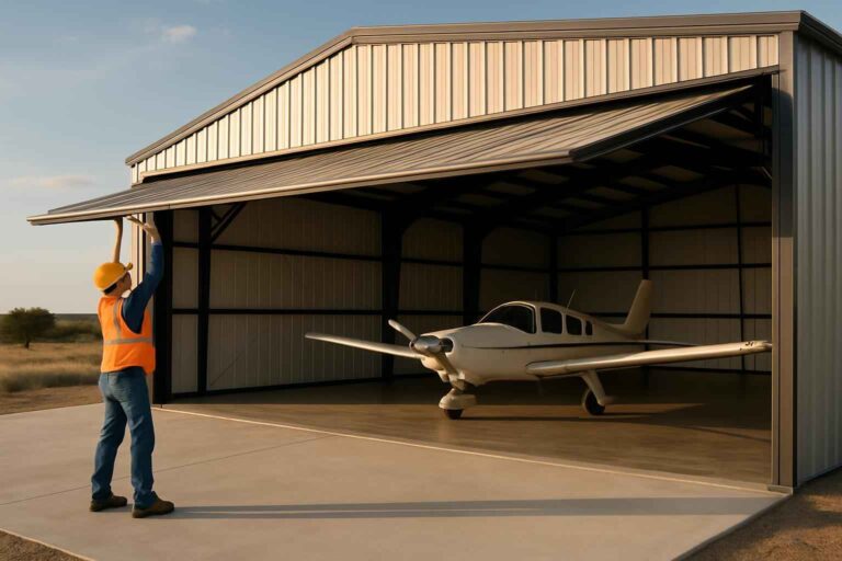 hangar door installer in mason tx