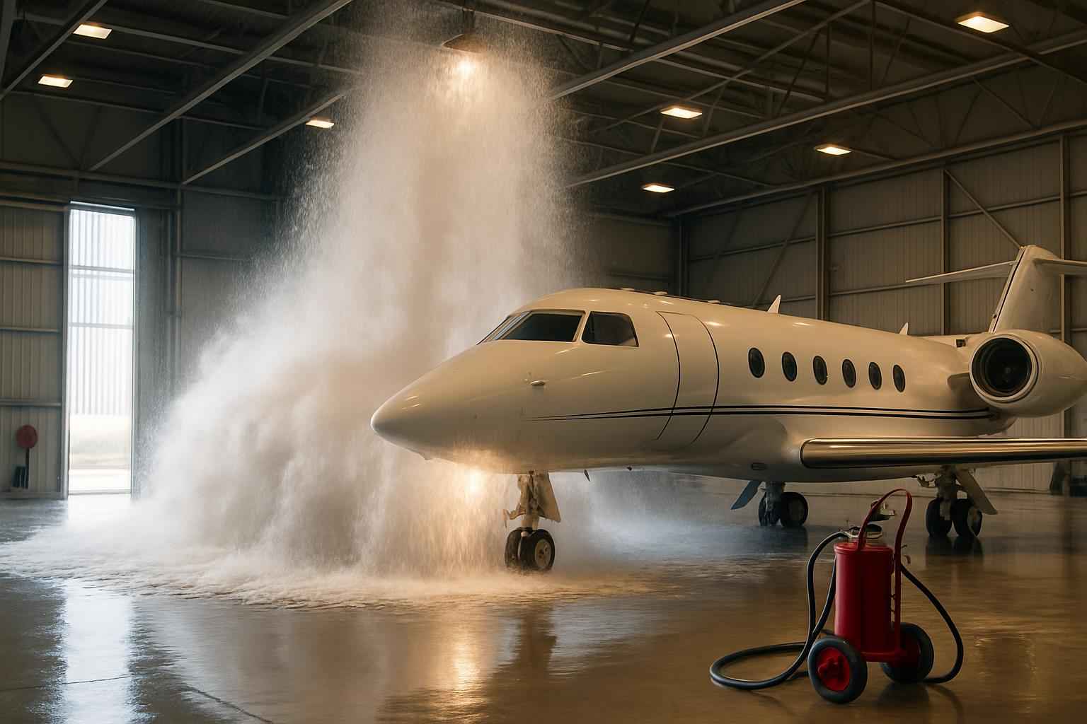 hangar fire suppression service in kingsland tx