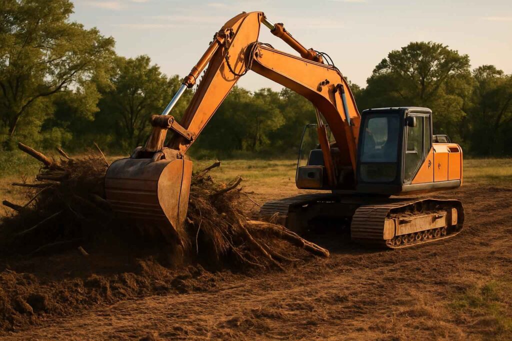 land clearing service in cottonwood shores tx