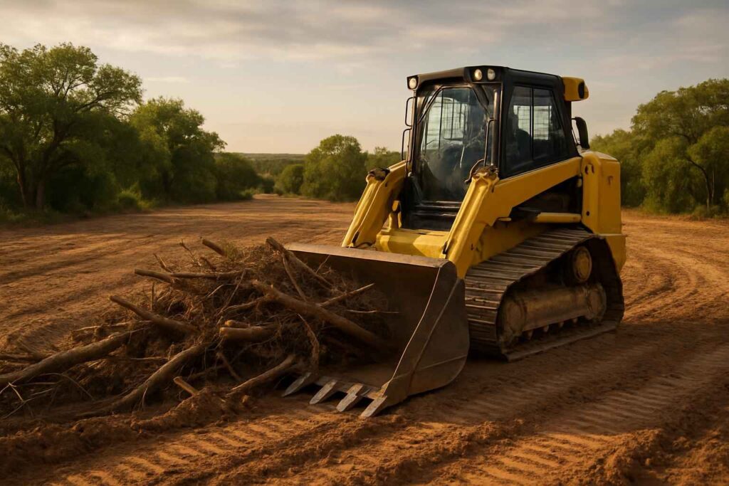 land clearing service in marble falls tx