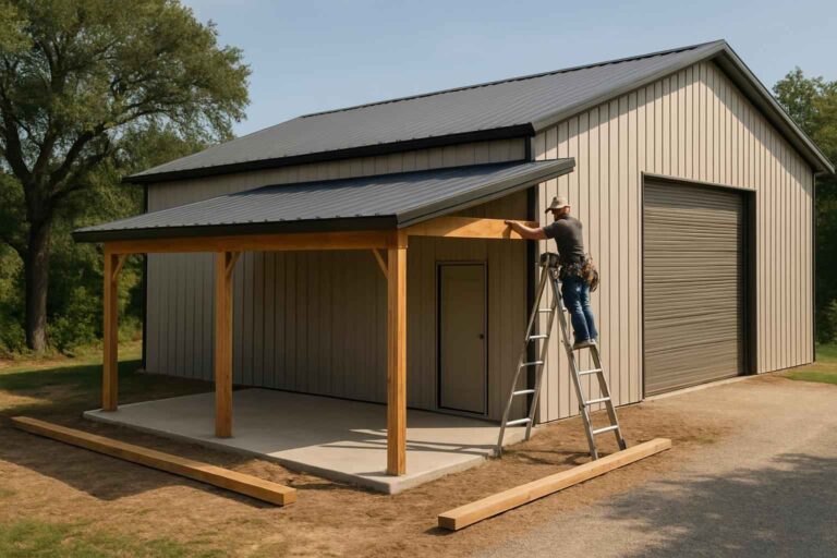 lean to design service in marble falls tx