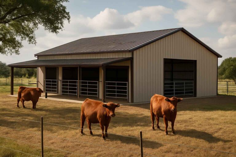 livestock barn builder in horseshoe bay tx