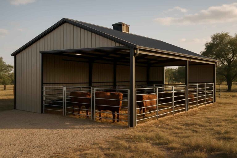 livestock barn builder in mason tx