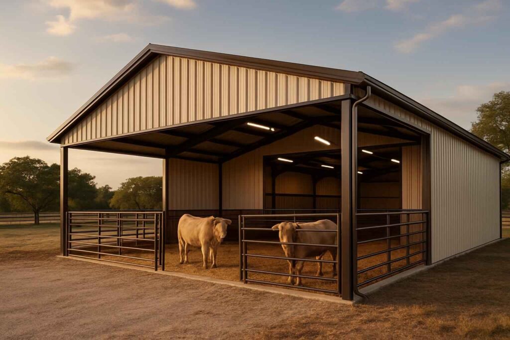livestock barn builder in medina tx