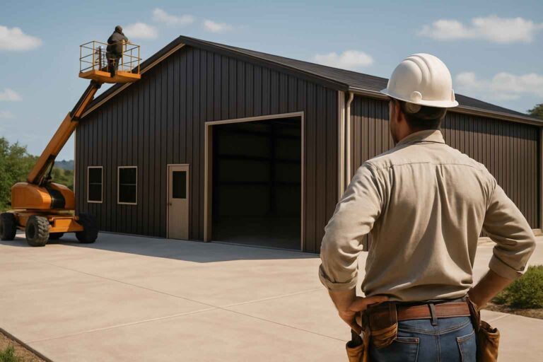 metal building contractor near me in cottonwood shores tx