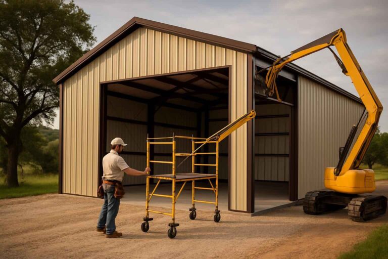 metal building contractor near me in horseshoe bay tx
