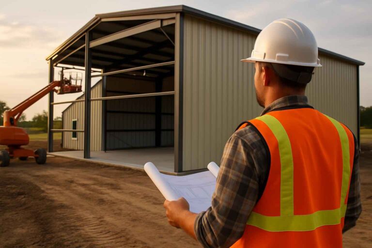 metal building contractor near me in pontotoc tx