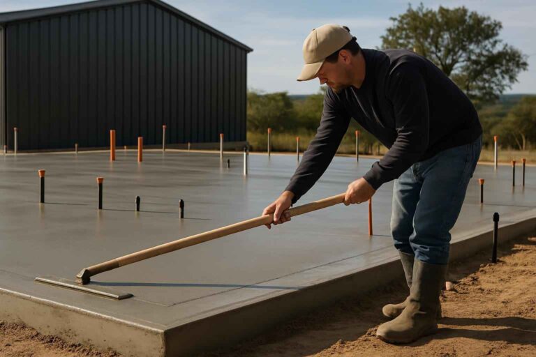 monolithic slab contractor in horseshoe bay tx