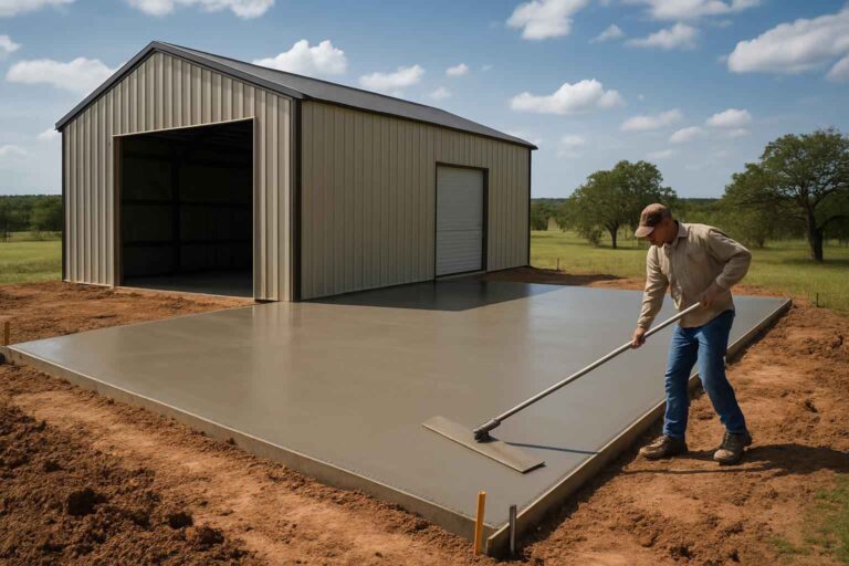 monolithic slab contractor in pontotoc tx