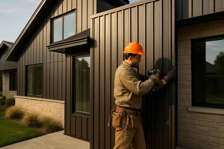 panel siding installer in cottonwood shores tx