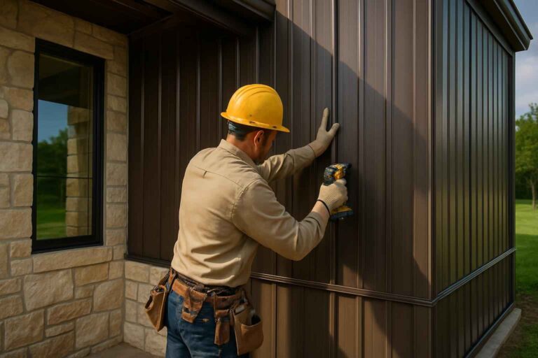 panel siding installer in marble falls tx