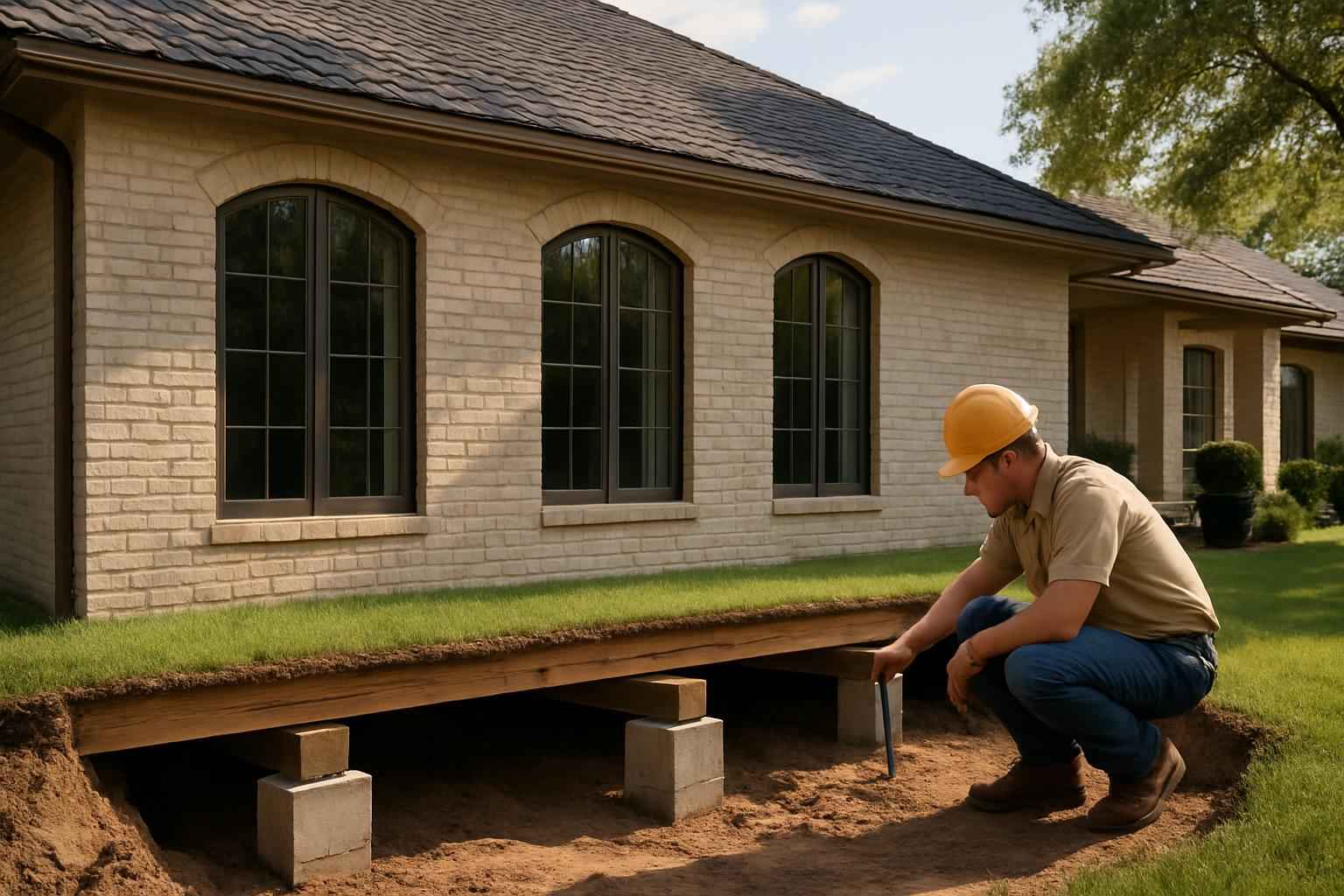 pier beam foundation service in kingsland tx