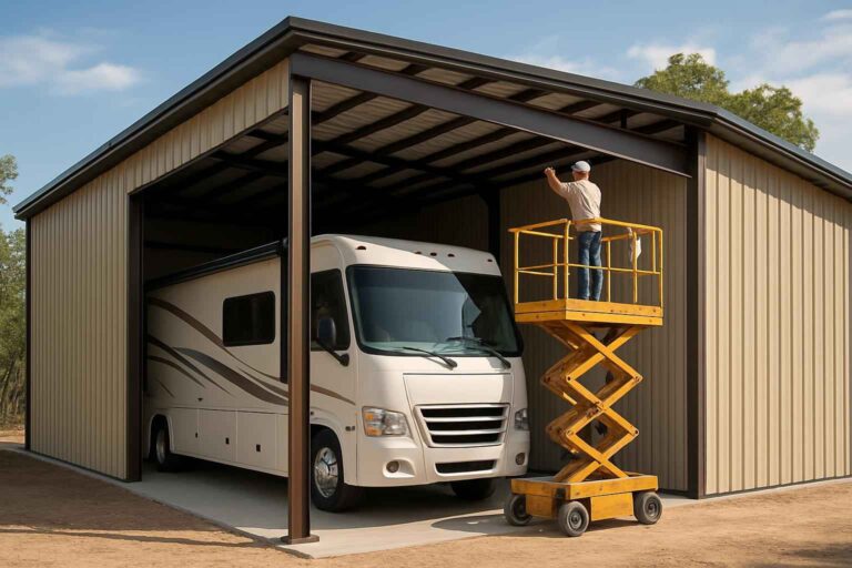 rv bay construction service in medina tx