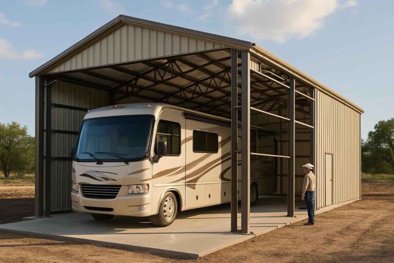 rv bay construction service in pontotoc tx