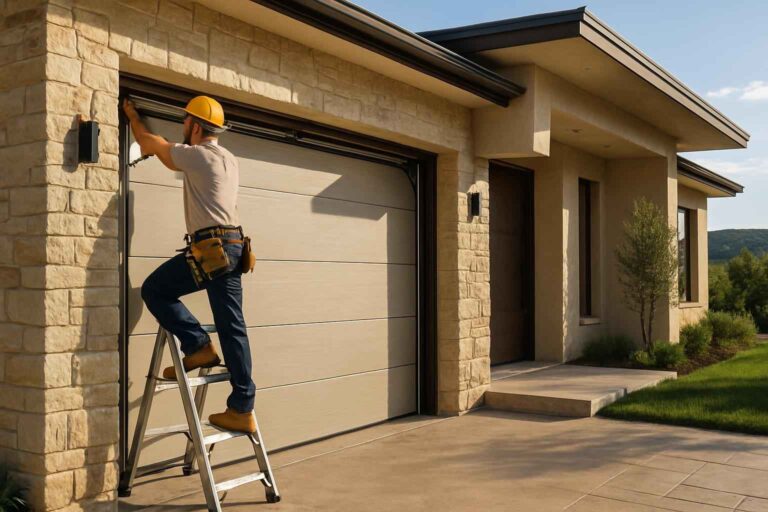 sectional door installer in cottonwood shores tx