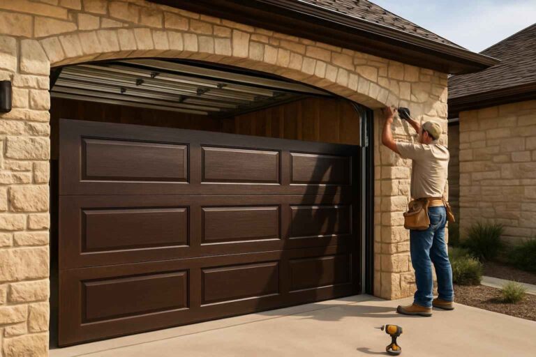 sectional door installer in kingsland tx