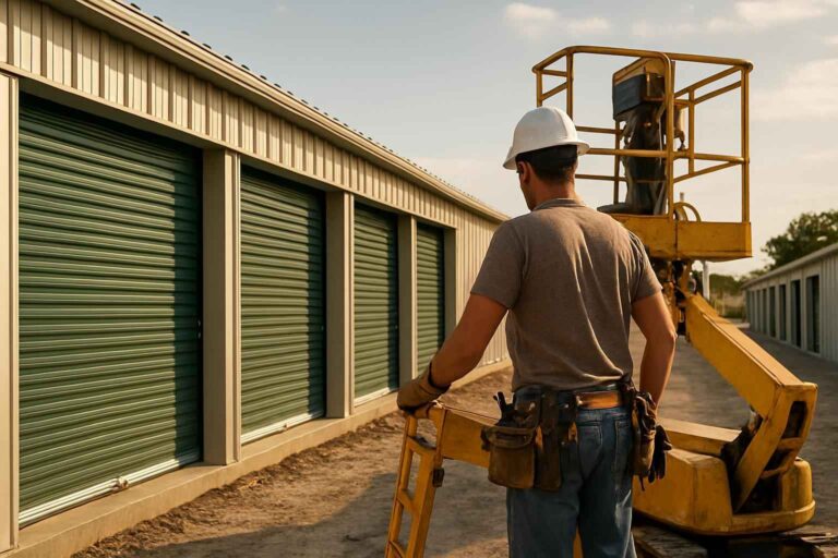 self storage building contractor in kingsland tx