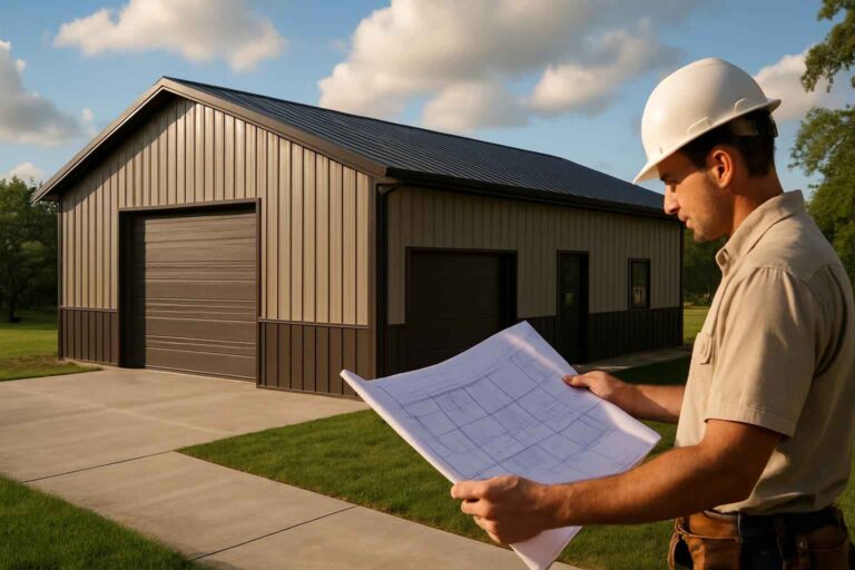 shop building design service in horseshoe bay tx