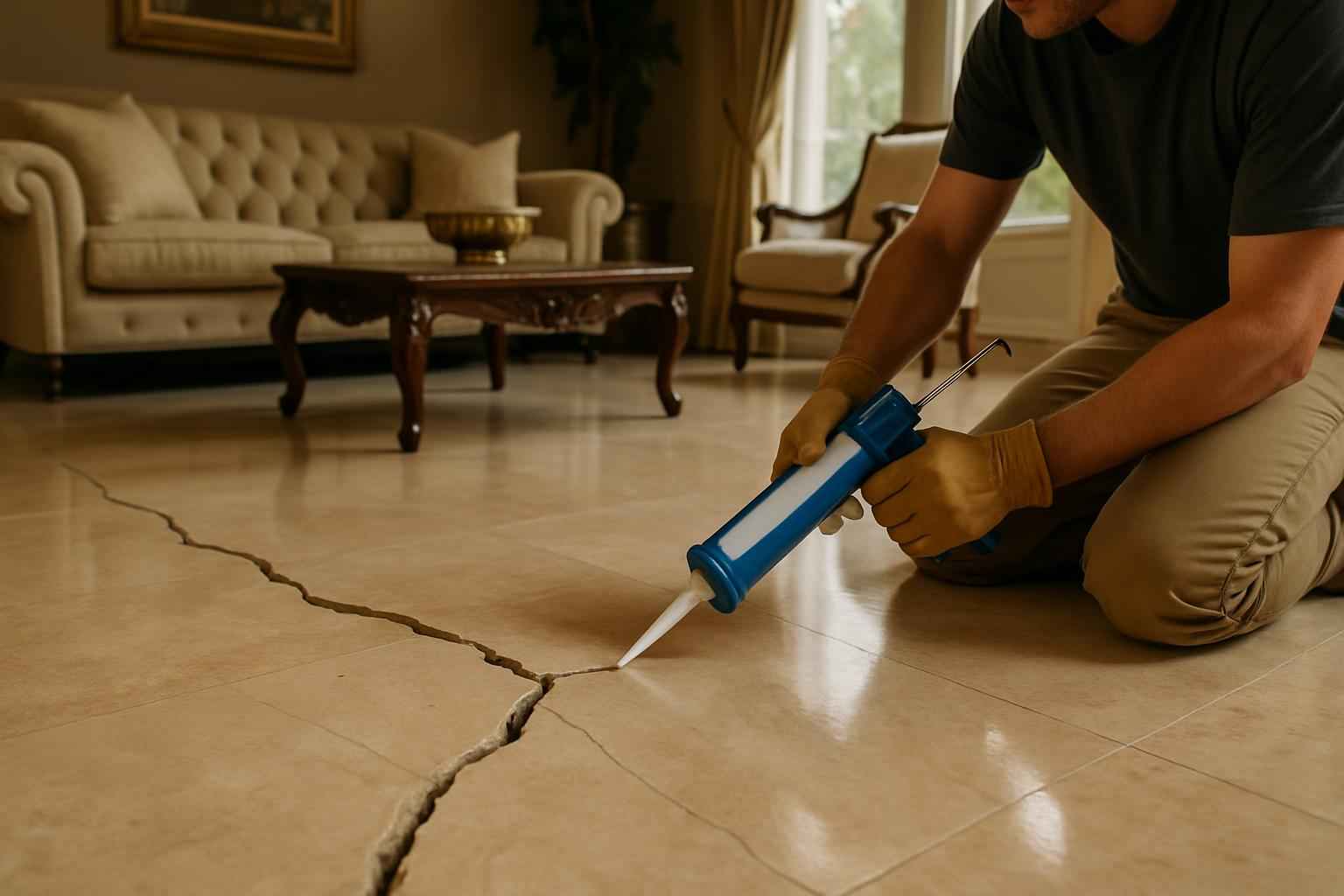 slab crack repair service in kingsland tx