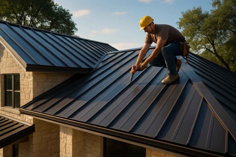 standing seam roof installer in marble falls tx