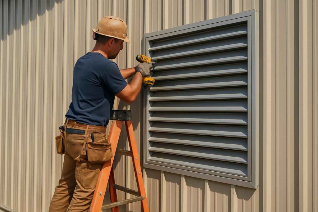 wall louver installer in kingsland tx