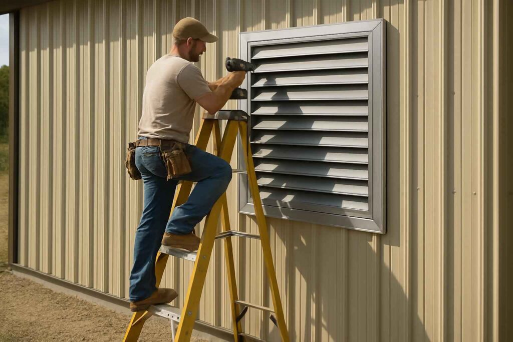 wall louver installer in pontotoc tx