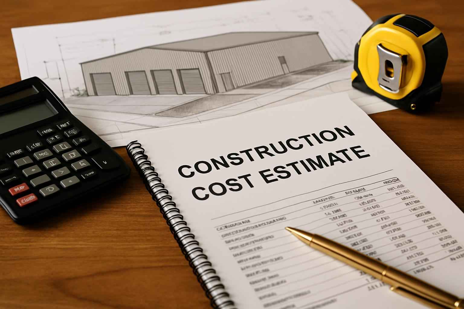 Warehouse Build Cost Estimate in Marble Falls TX