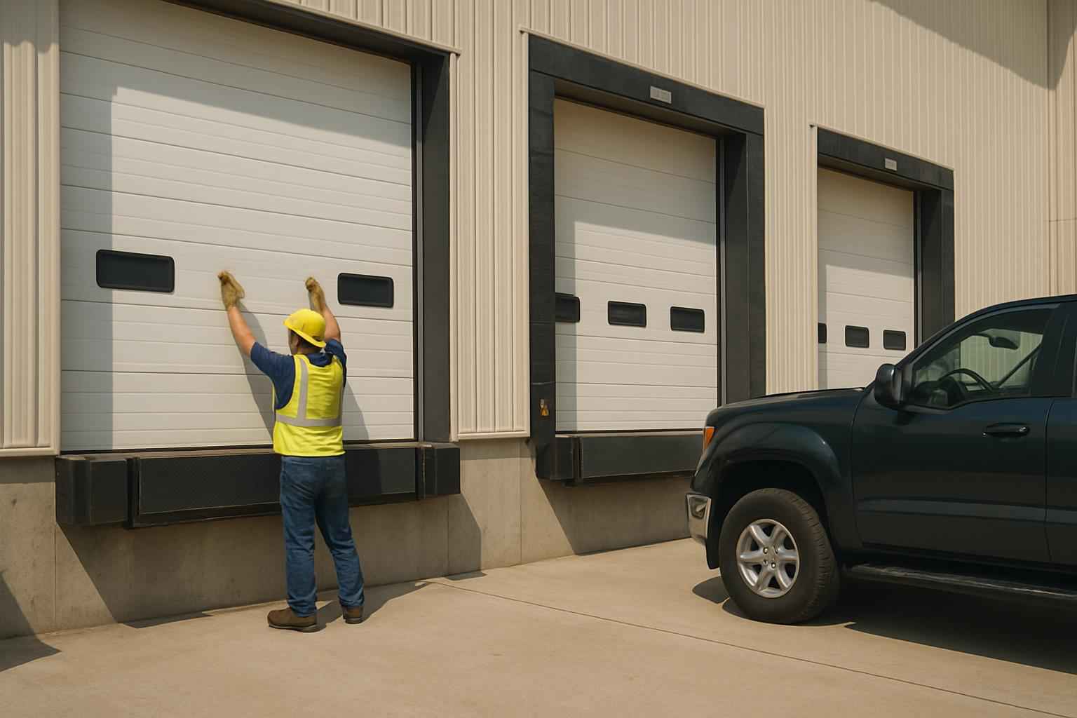 warehouse dock door installer in marble falls tx