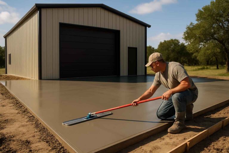 Apron Slab Installation Service In Burnet TX