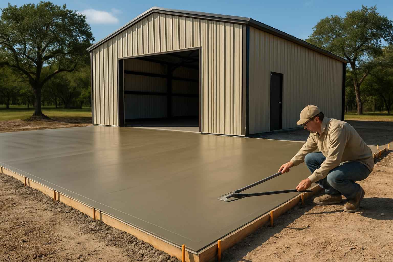 Apron Slab Installation Service in Fischer TX