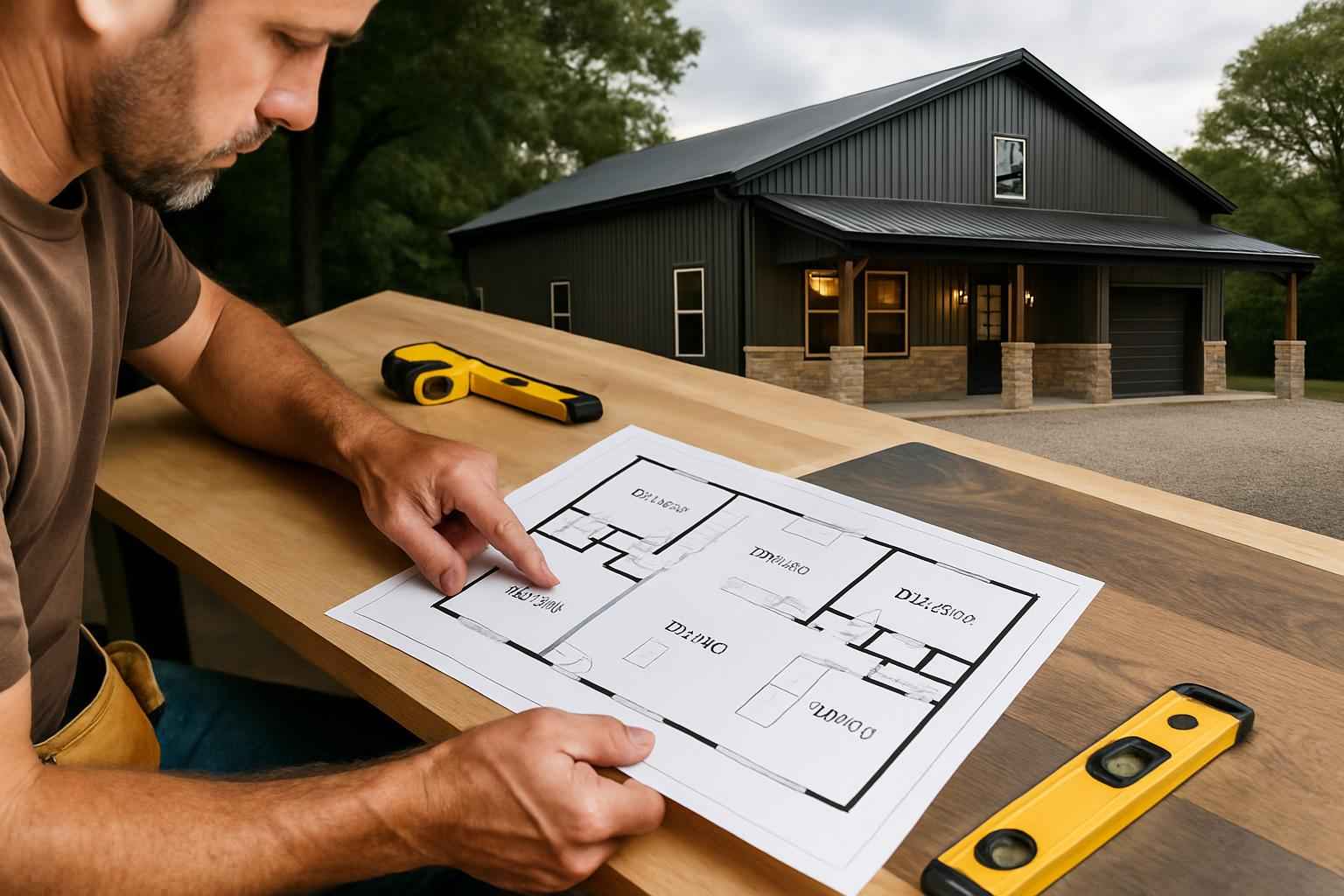 Barndominium Floor Plan Service in Fischer TX