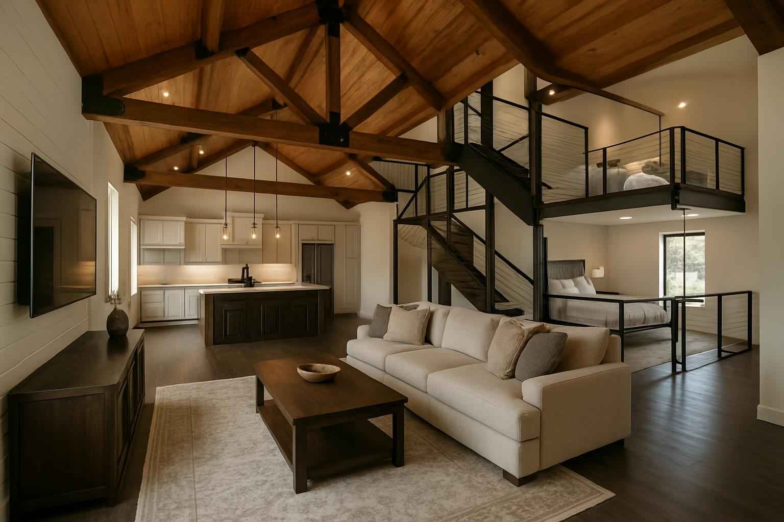 Barndominium Interior Build Out In Fischer TX