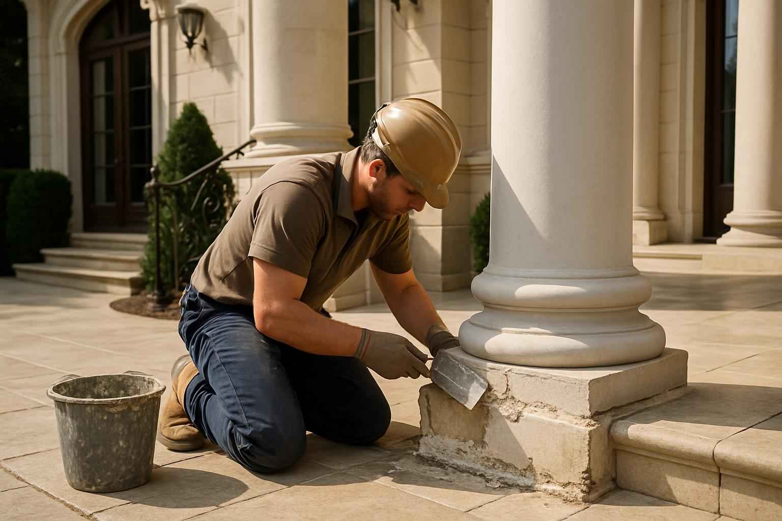 Column Base Repair Service in Burnet TX