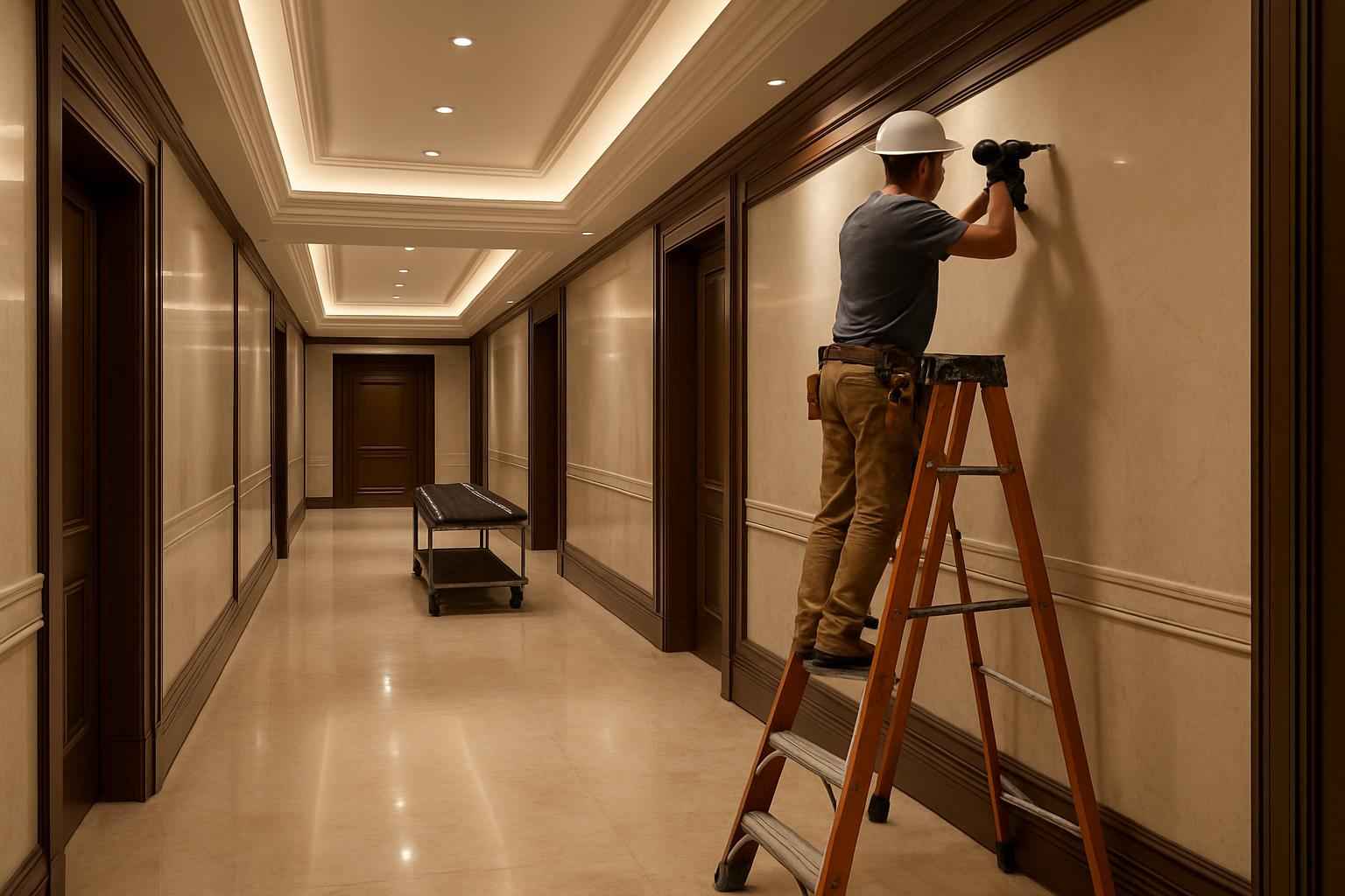 Corridor System Installation In Fischer TX