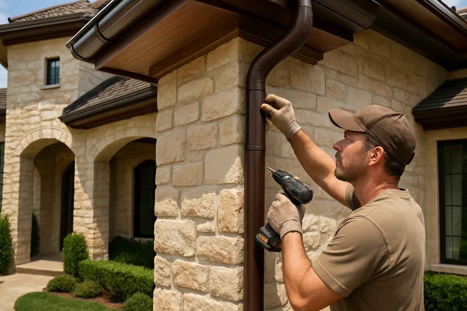 Downspout Installation Service In Burnet TX