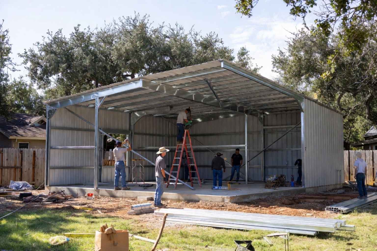 Engineered Metal Building Plans in Burnet TX