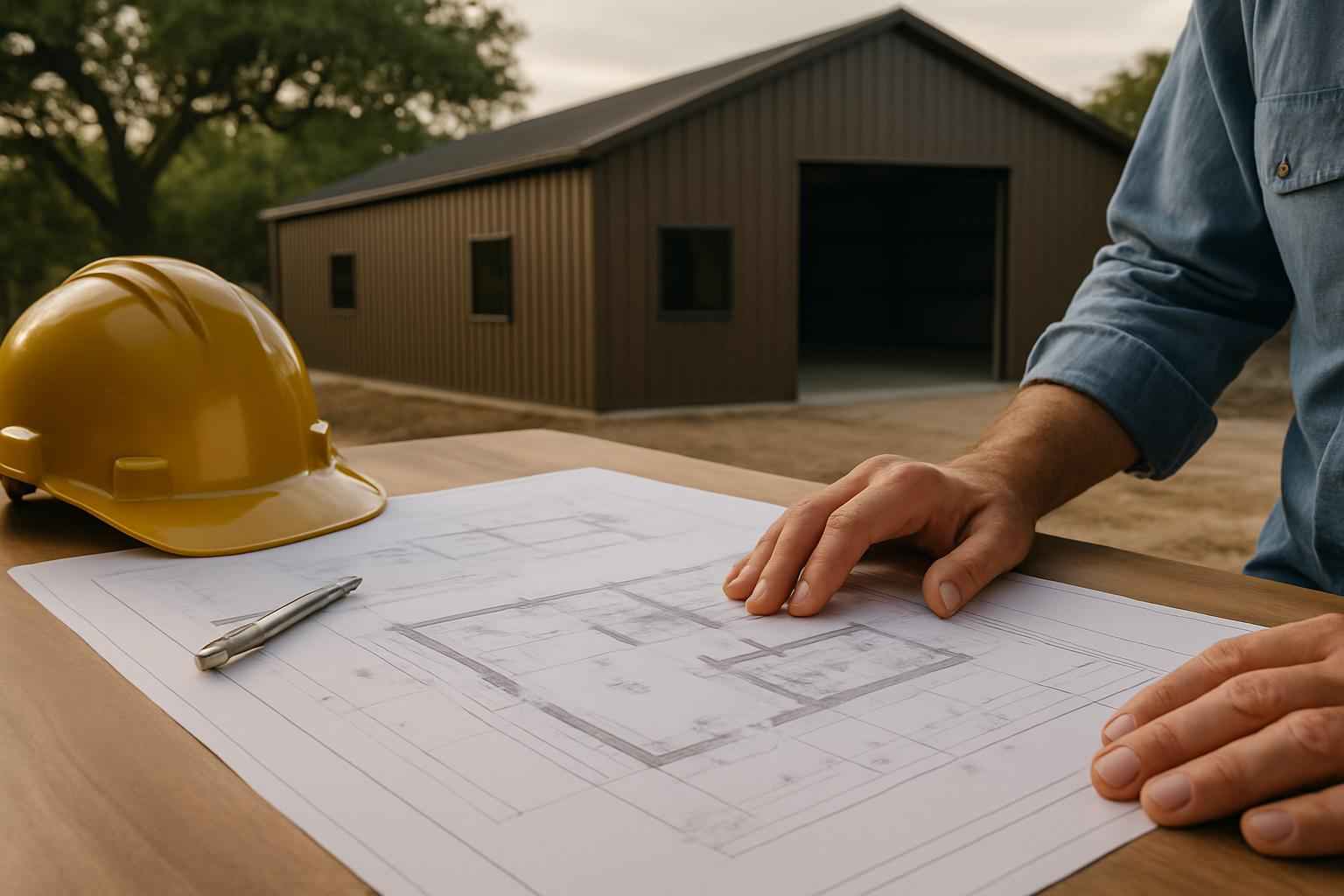 Engineered Metal Building Plans in Fischer TX