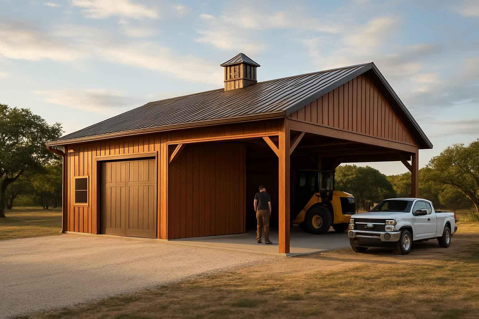 Equipment Barn Builder In Fischer TX