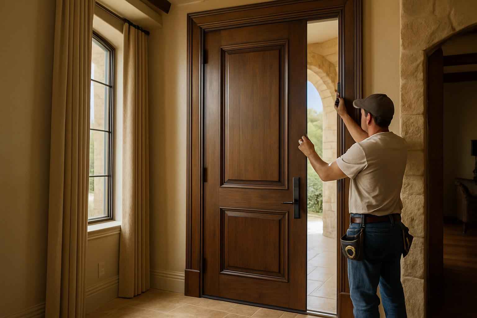 Extra Tall Door Installer In Fischer TX