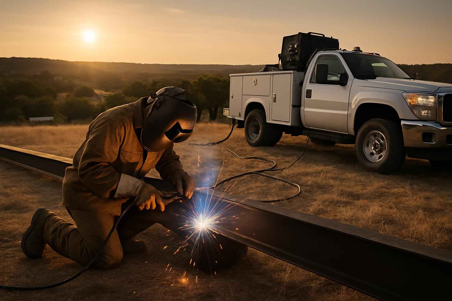 Field Welding Service In Fischer TX