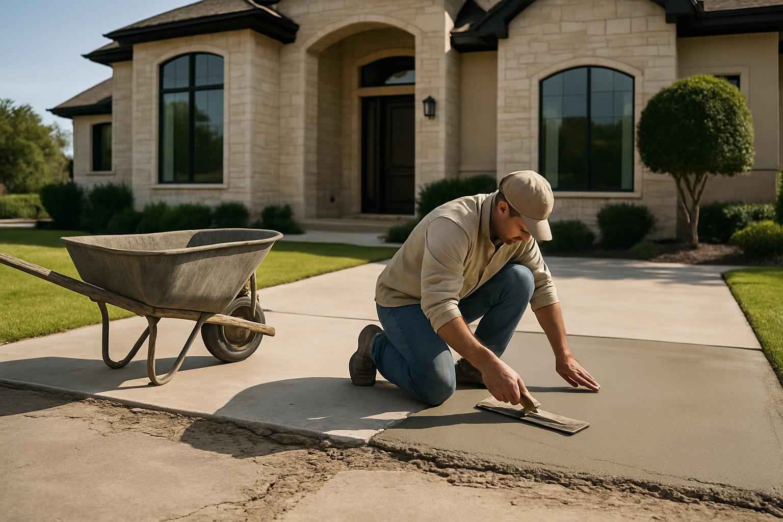 Flatwork Repair Service in Fischer TX
