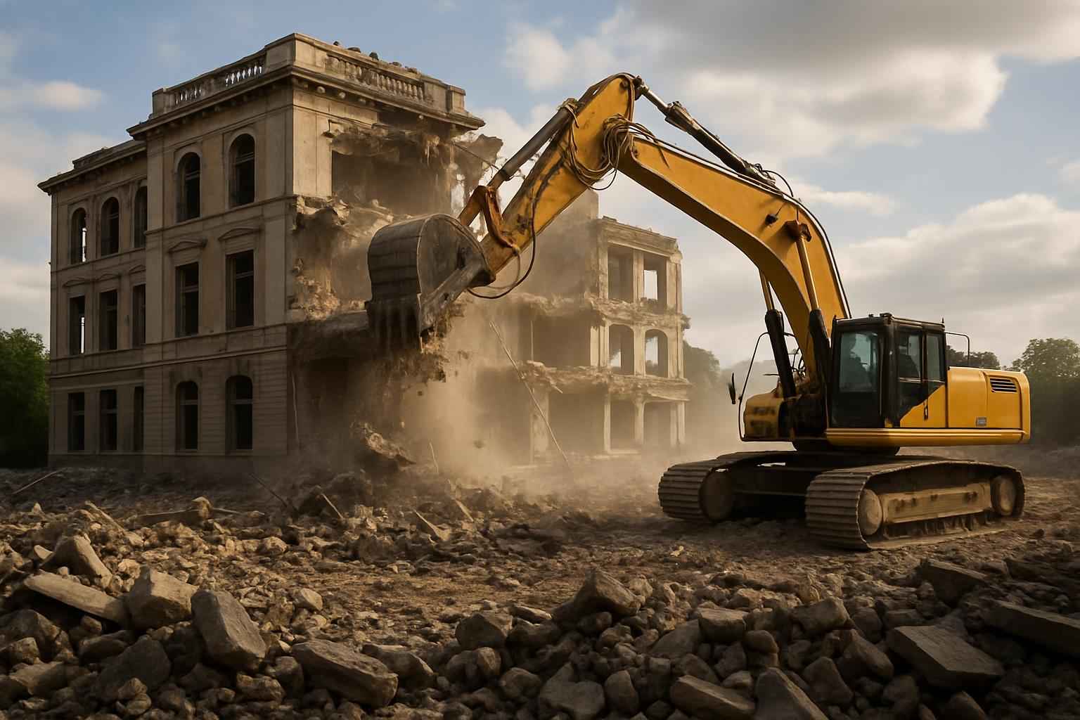 Full Building Demolition Service In Burnet TX