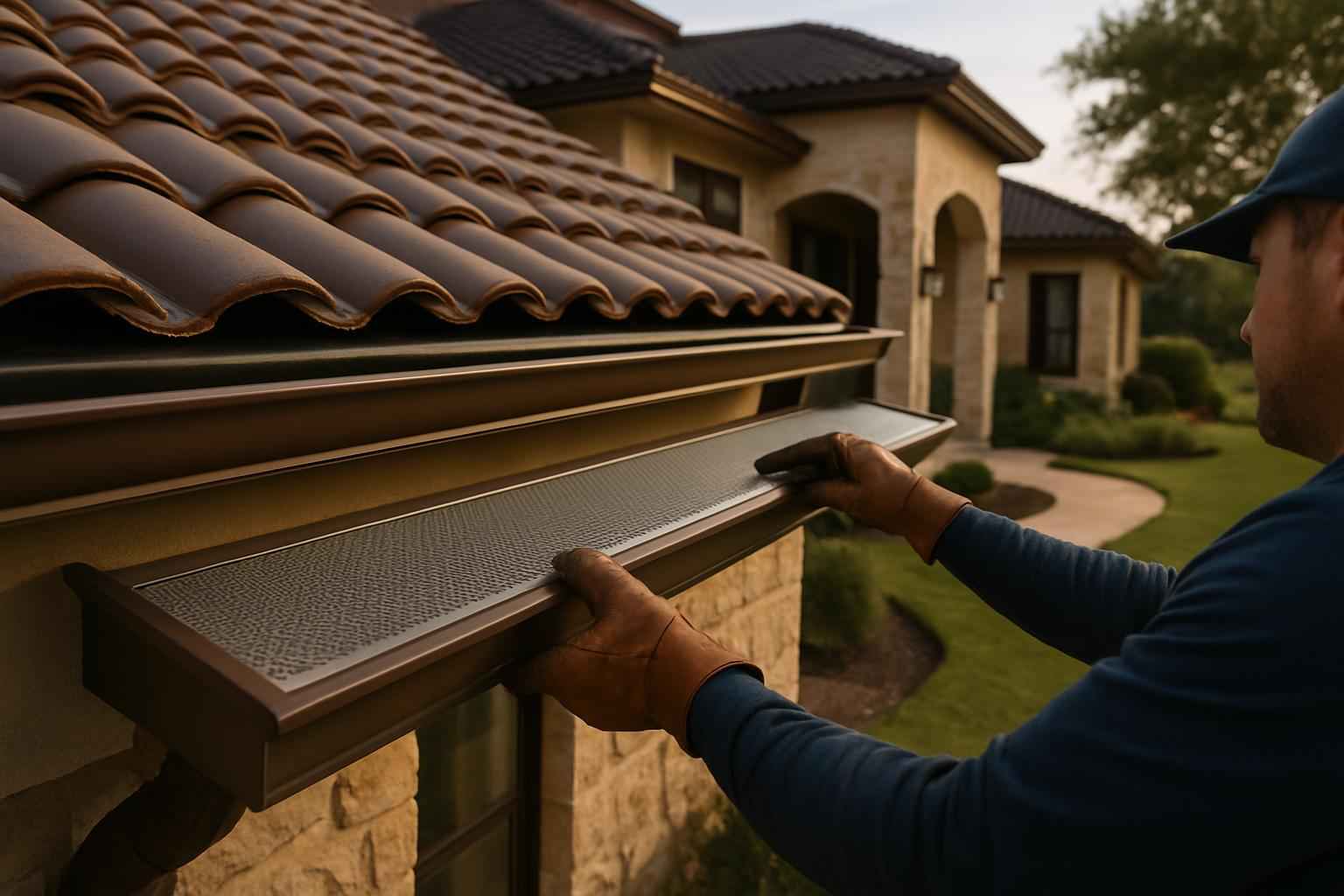 Gutter Screen Installation Service In Burnet TX