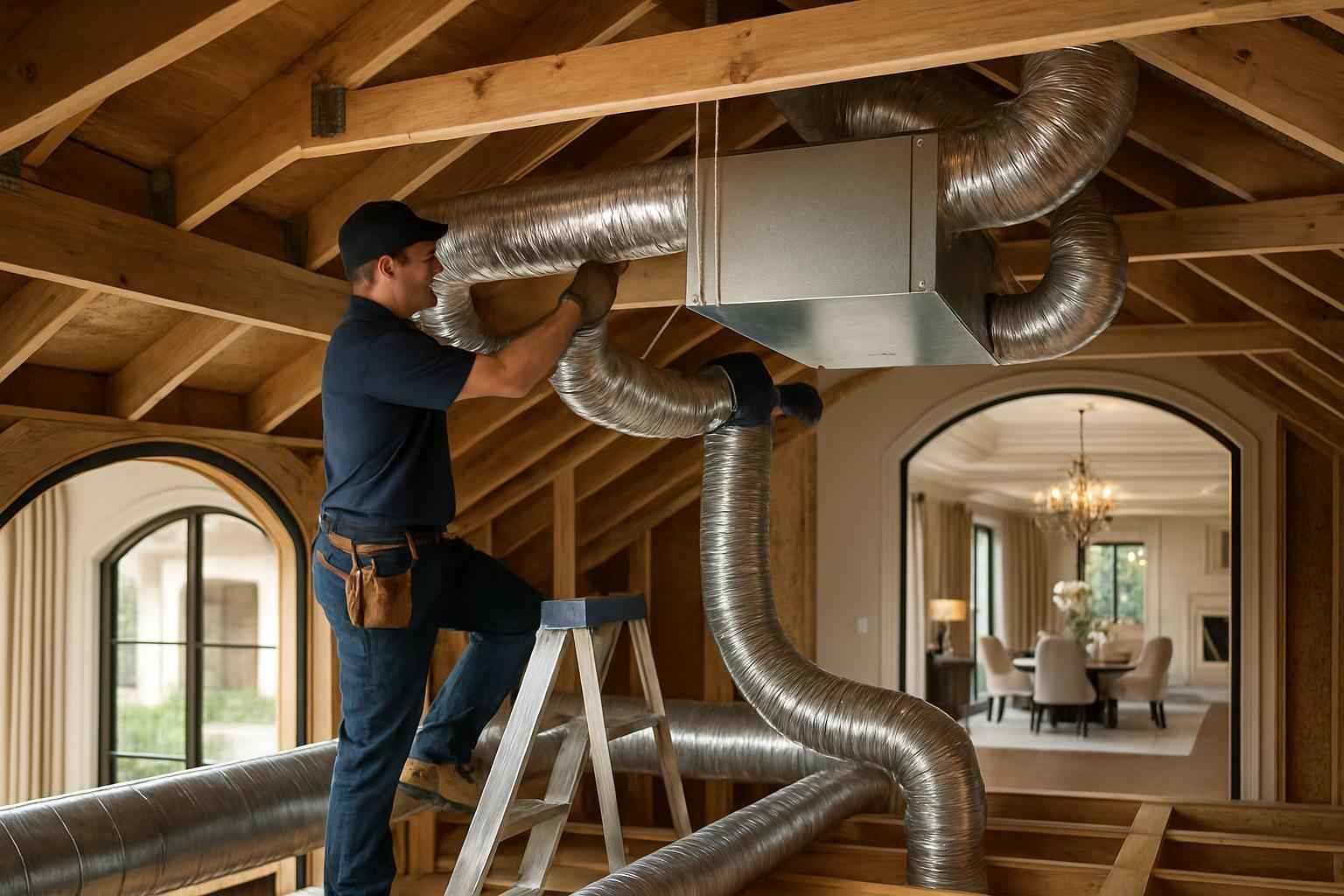 HVAC Rough In Service In Fischer TX